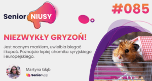Okładka SeniorNiusów. Niezwykły gryzoń!