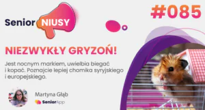 Okładka SeniorNiusów. Niezwykły gryzoń!