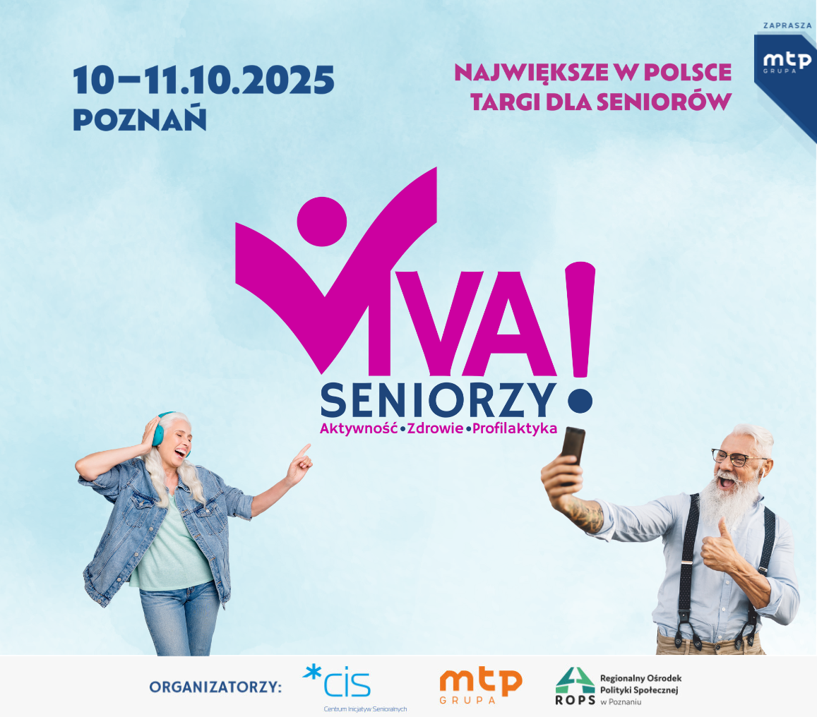Targi VIVA SENIORZY! 2025 startują już w najbliższy piątek!